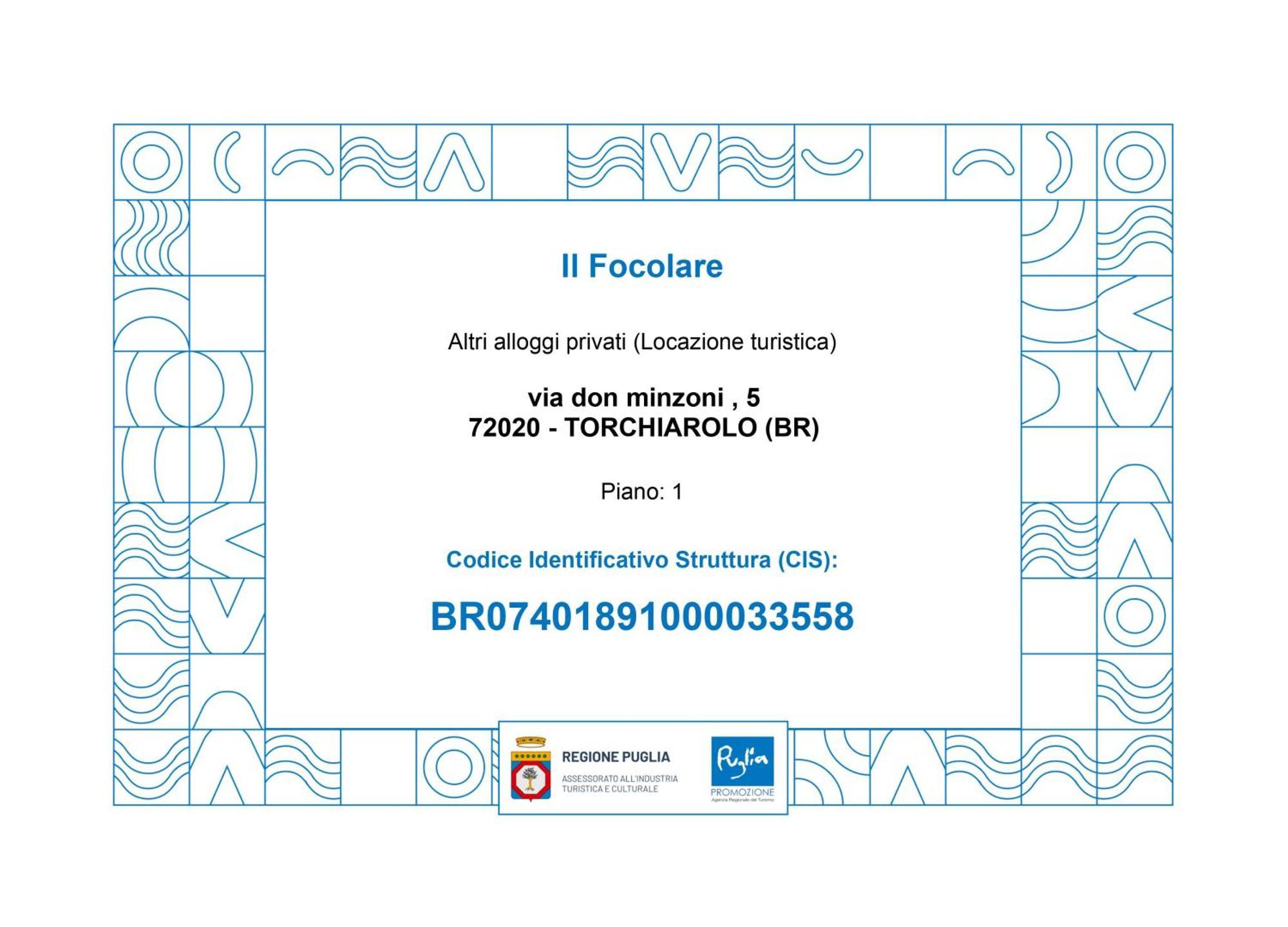 Salento Casa Vacanza Il Focolare Torchiarolo Exteriör bild